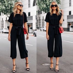 NWT Everlane Japanese GoWeave Short Sleeve Jumpsuit